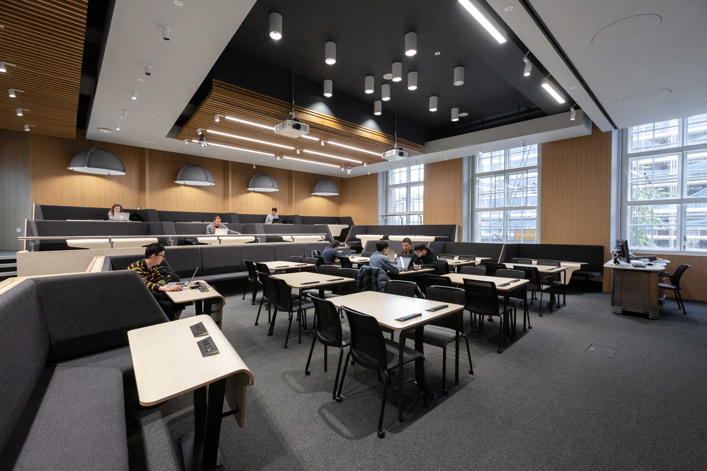 The newly refurbished Royal School of Mines lecture Theatre 1.47