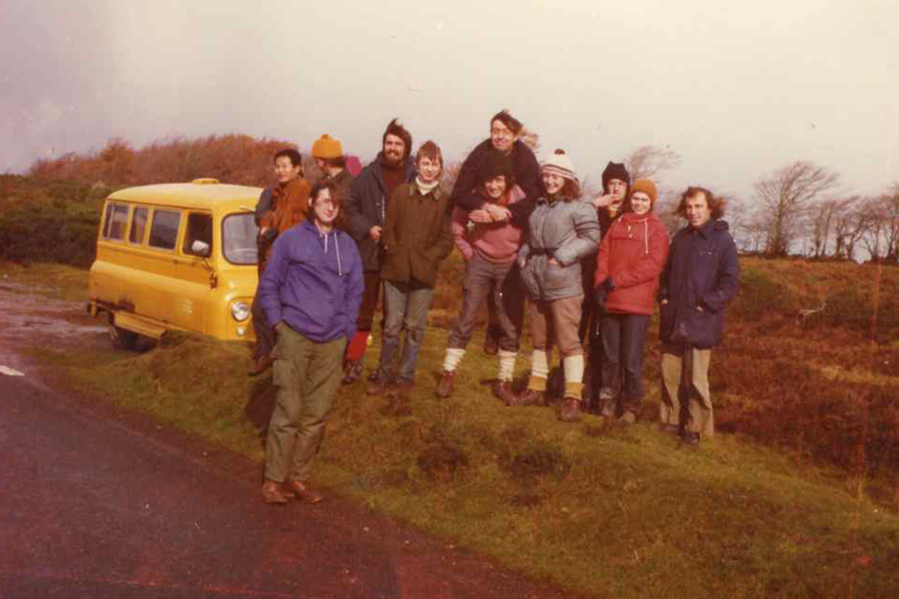 Silwood Camping trip in the ‘Yellow Peril’