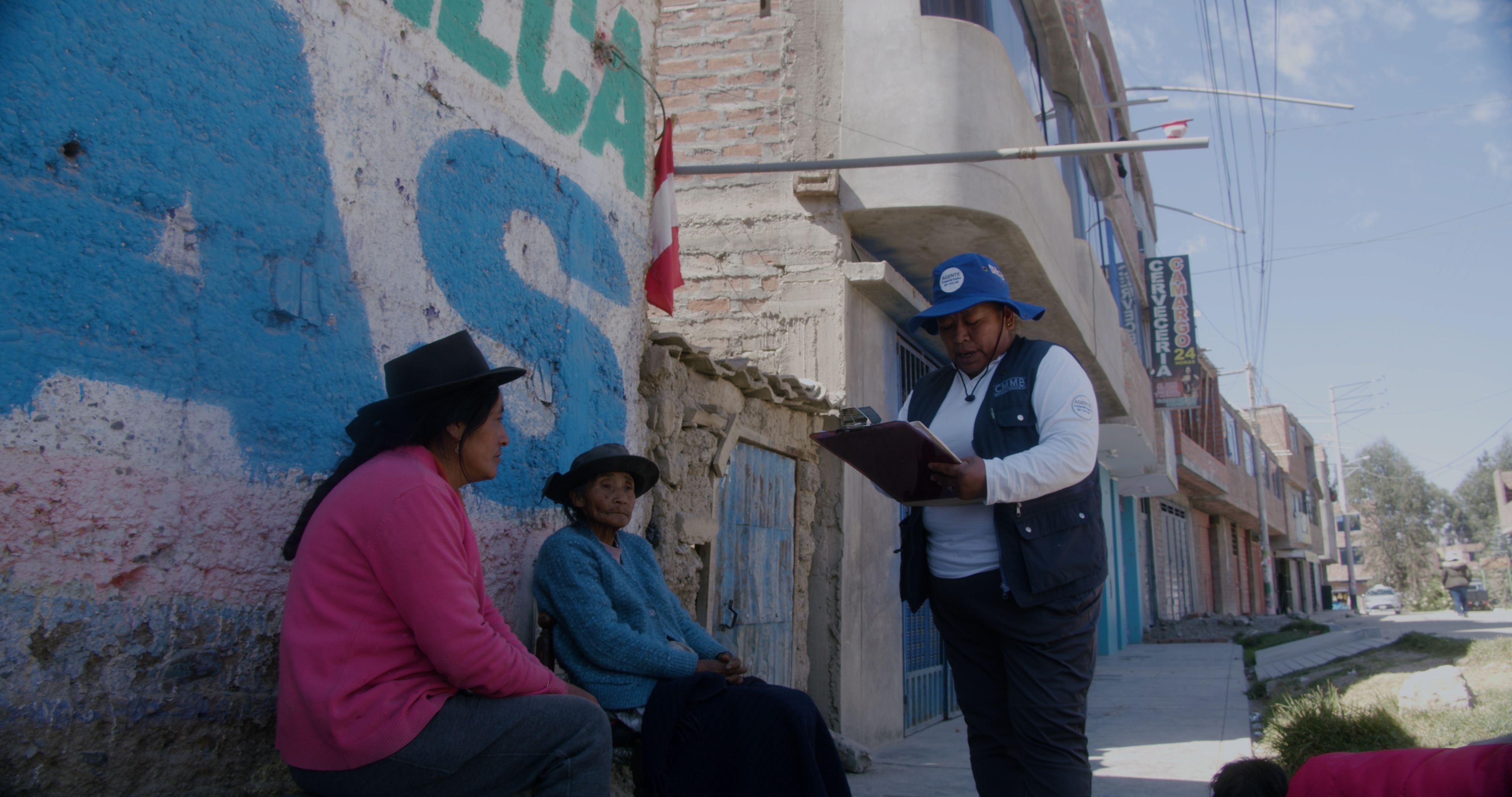 Field observation in Huancayo, on the Andes