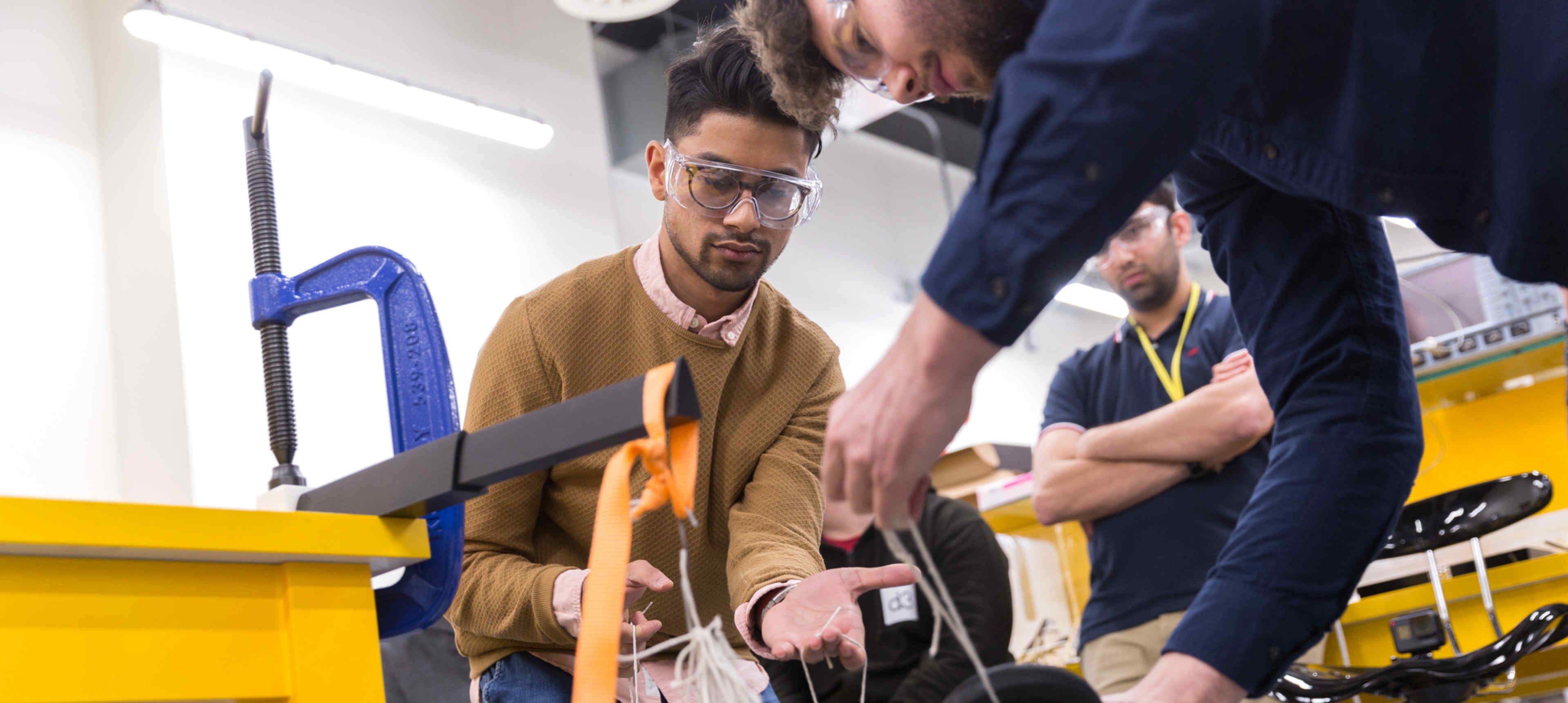 Students in the White City Hackspace