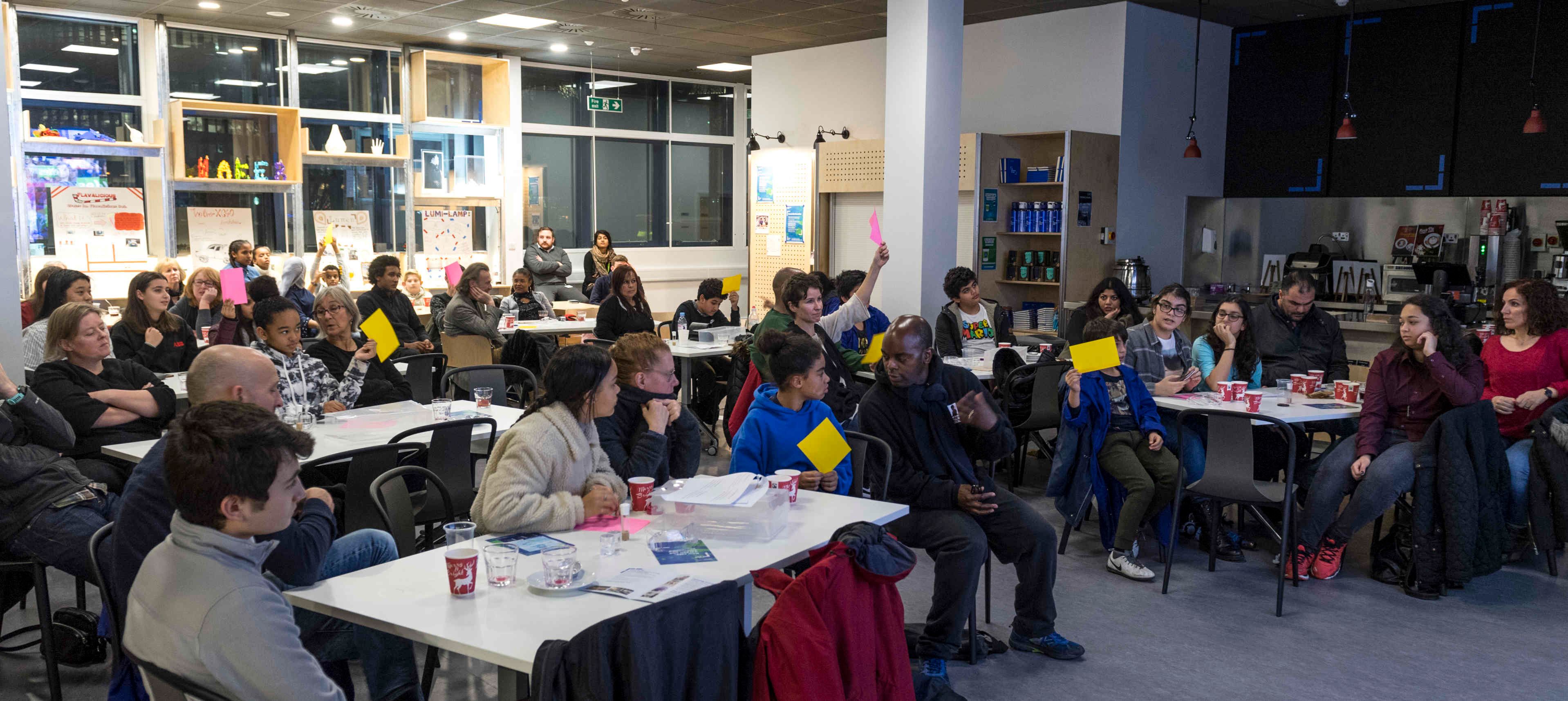 Royal Institute Lecture in the Cafe space