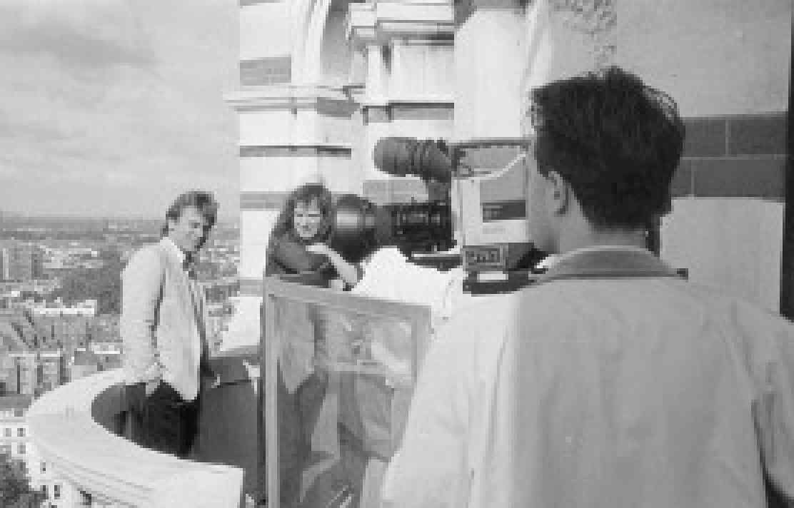 1988 Queen's Tower filming