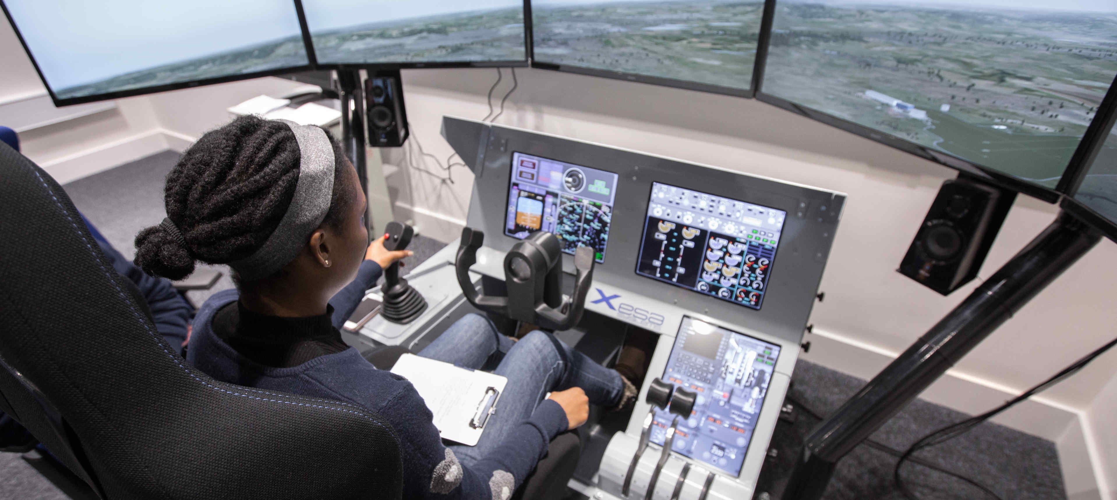 The Flight Simulator in the Department of Aeronautics