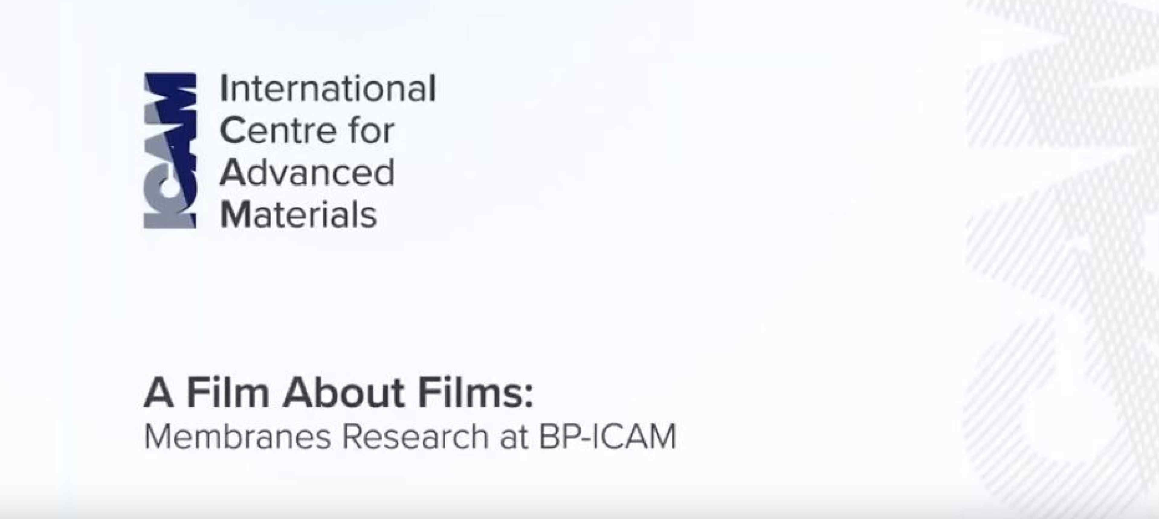 Video card for video by BP ICAM research about membranes
