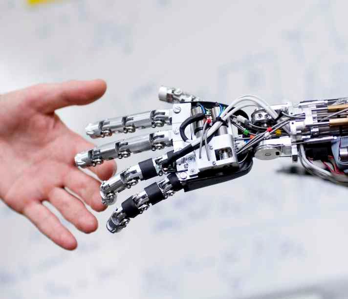 Robotic and Human Hands 