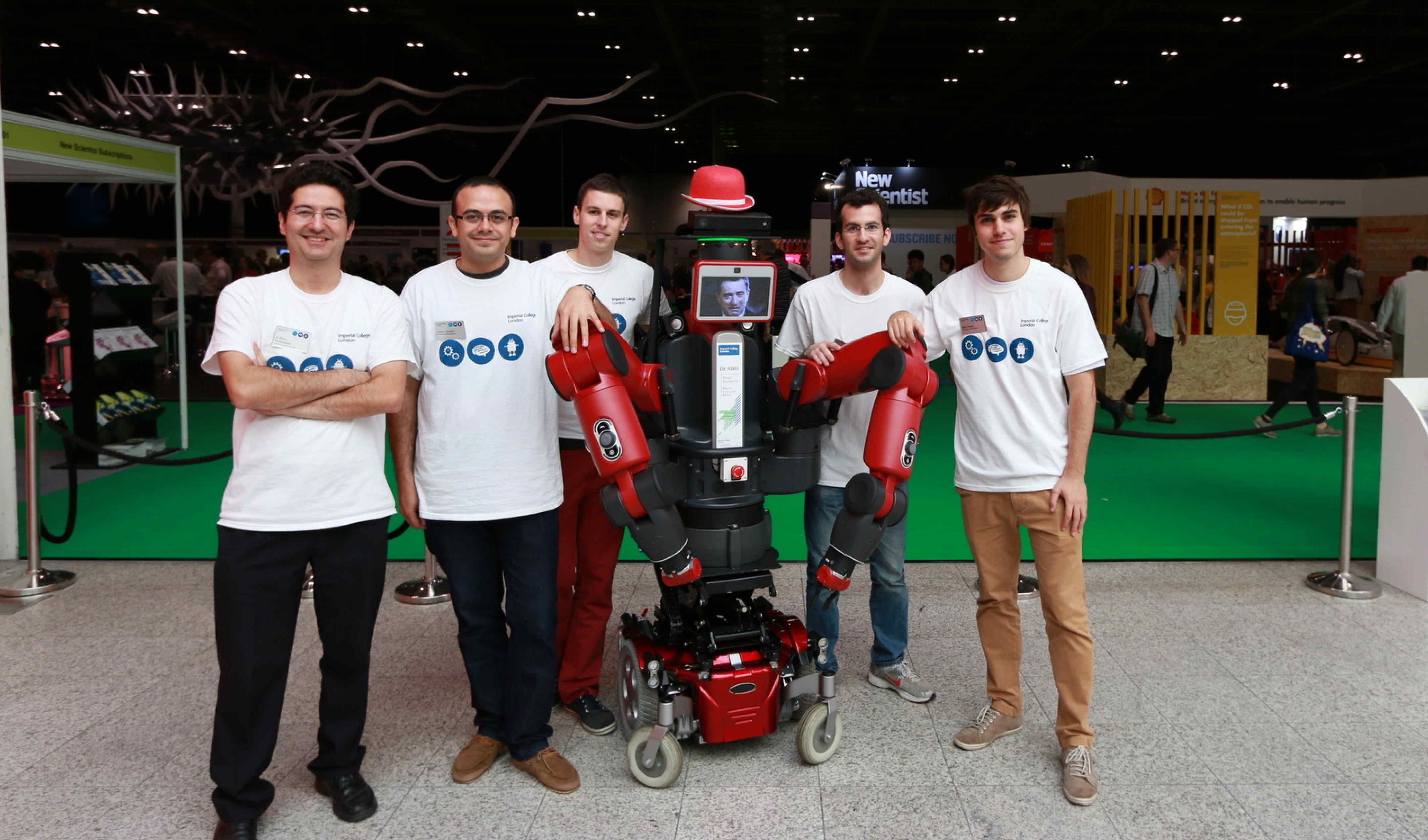 Group photo at Robot Intelligence Lab