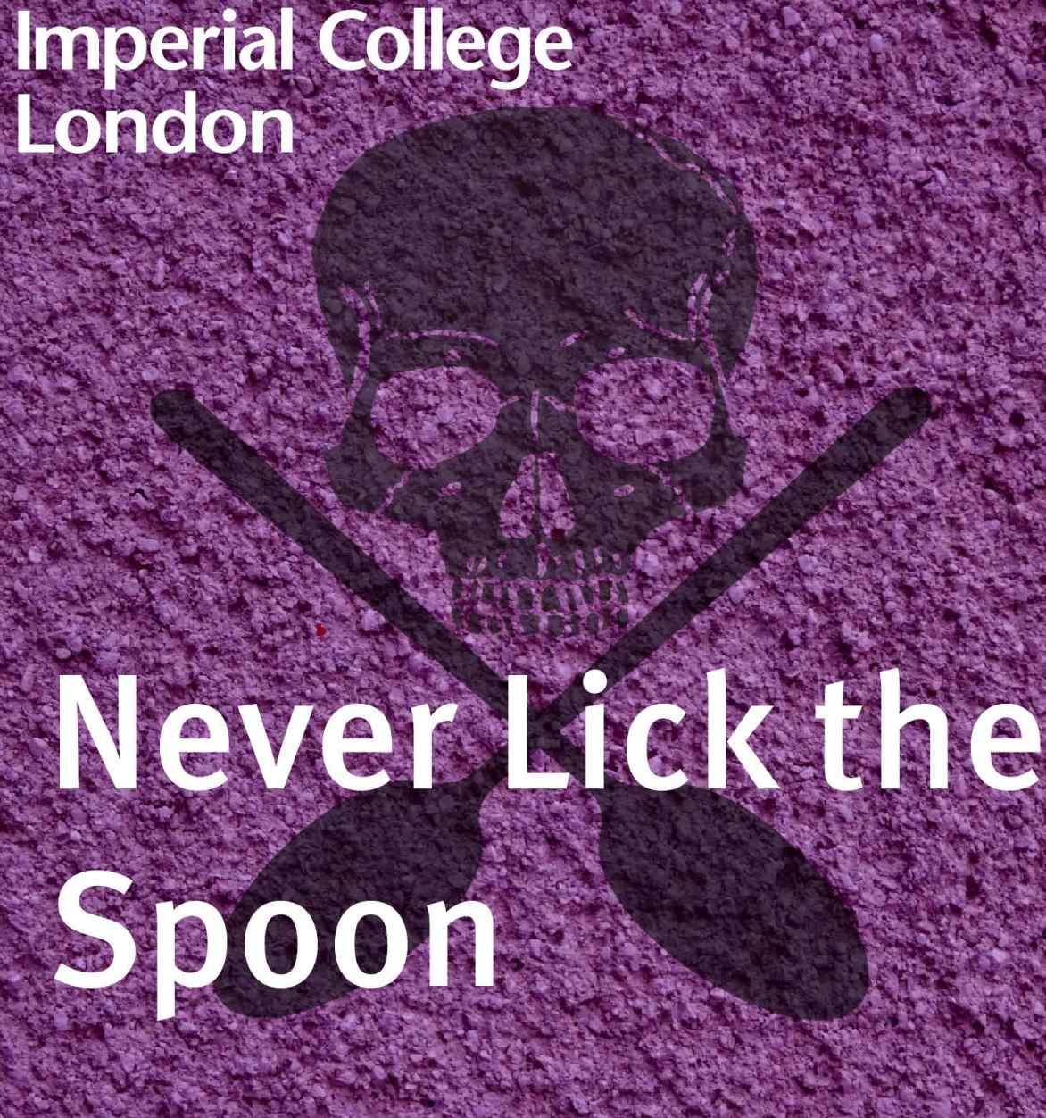 Logo of the Never lick the spoon podcast