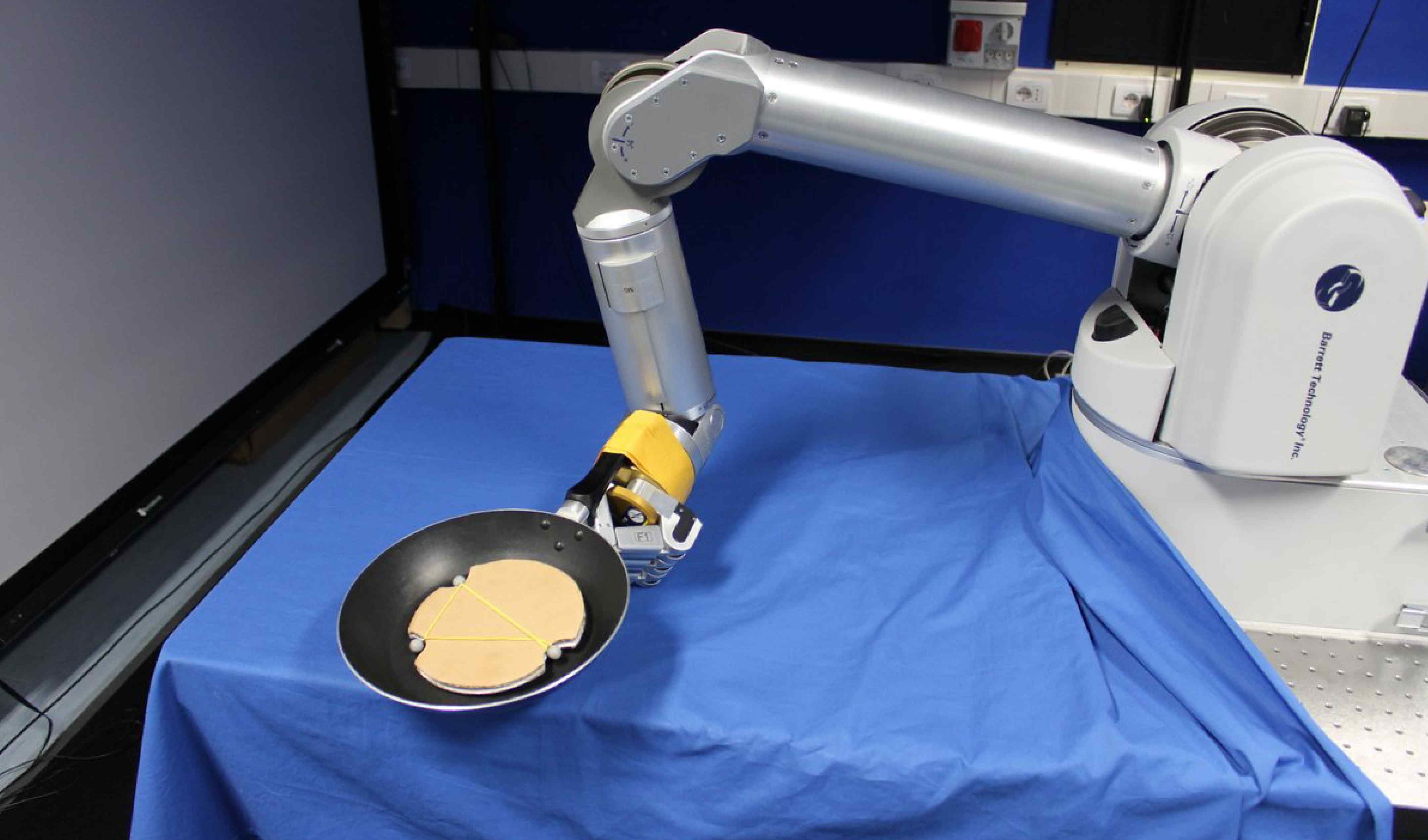 Robot pancake flipping