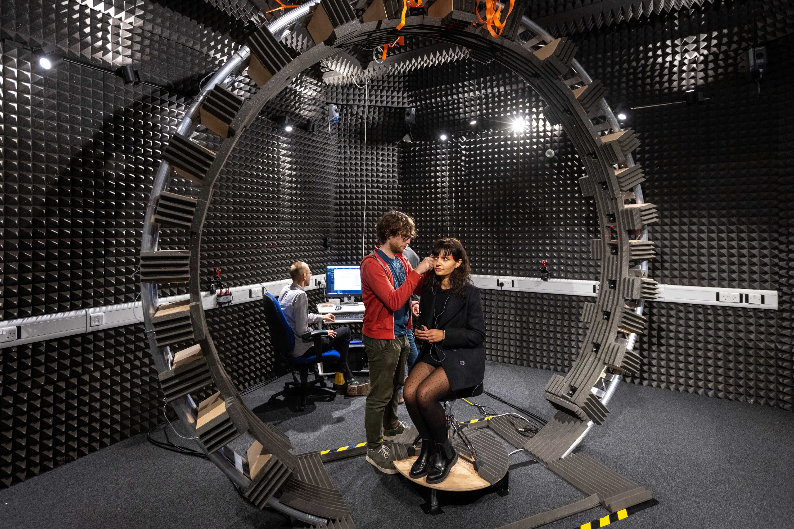 Audio Experience Design Lab in the Dyson School