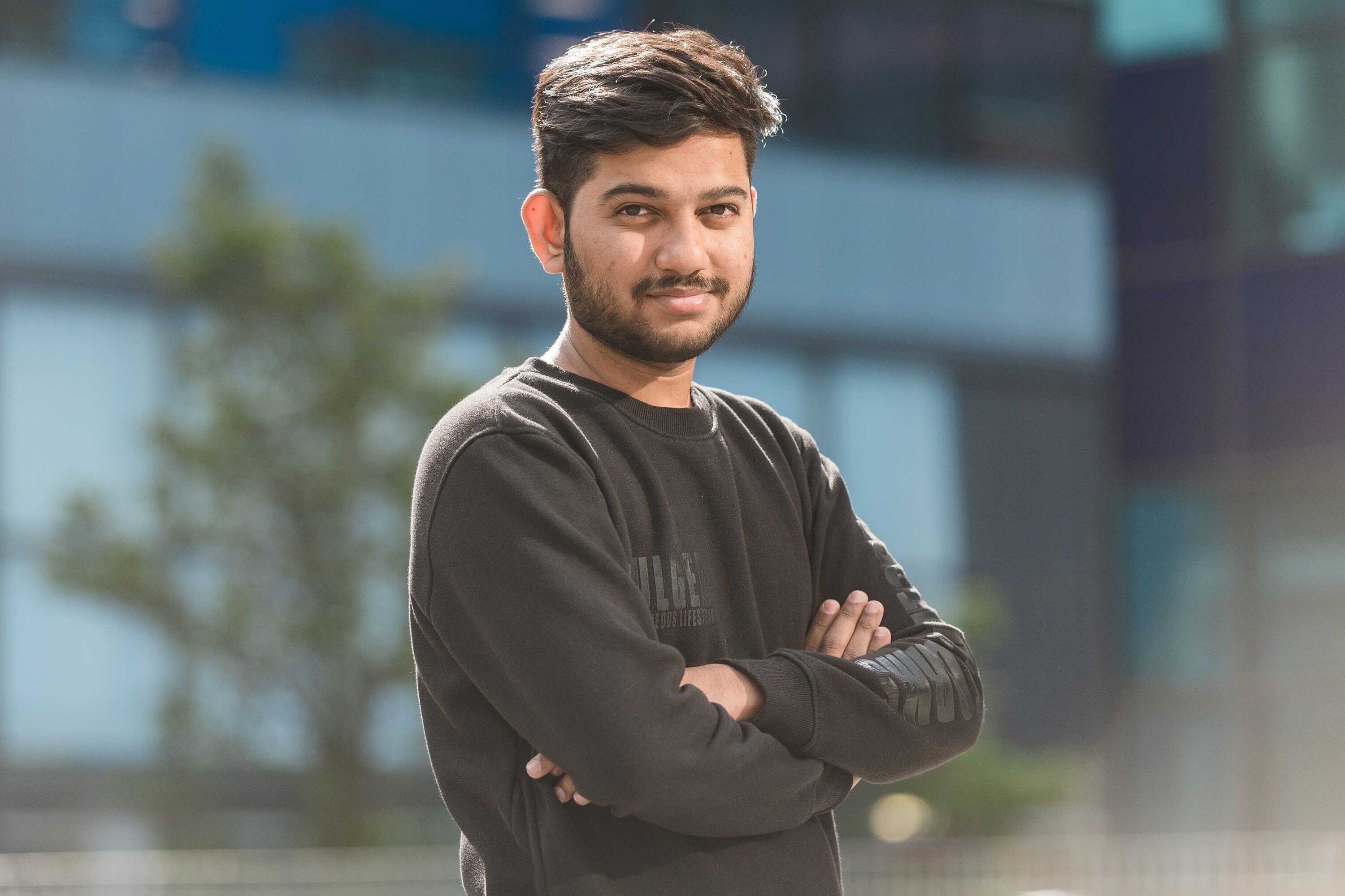 portrait of Suneel, a genes, drugs and stemm cells novel therapies student