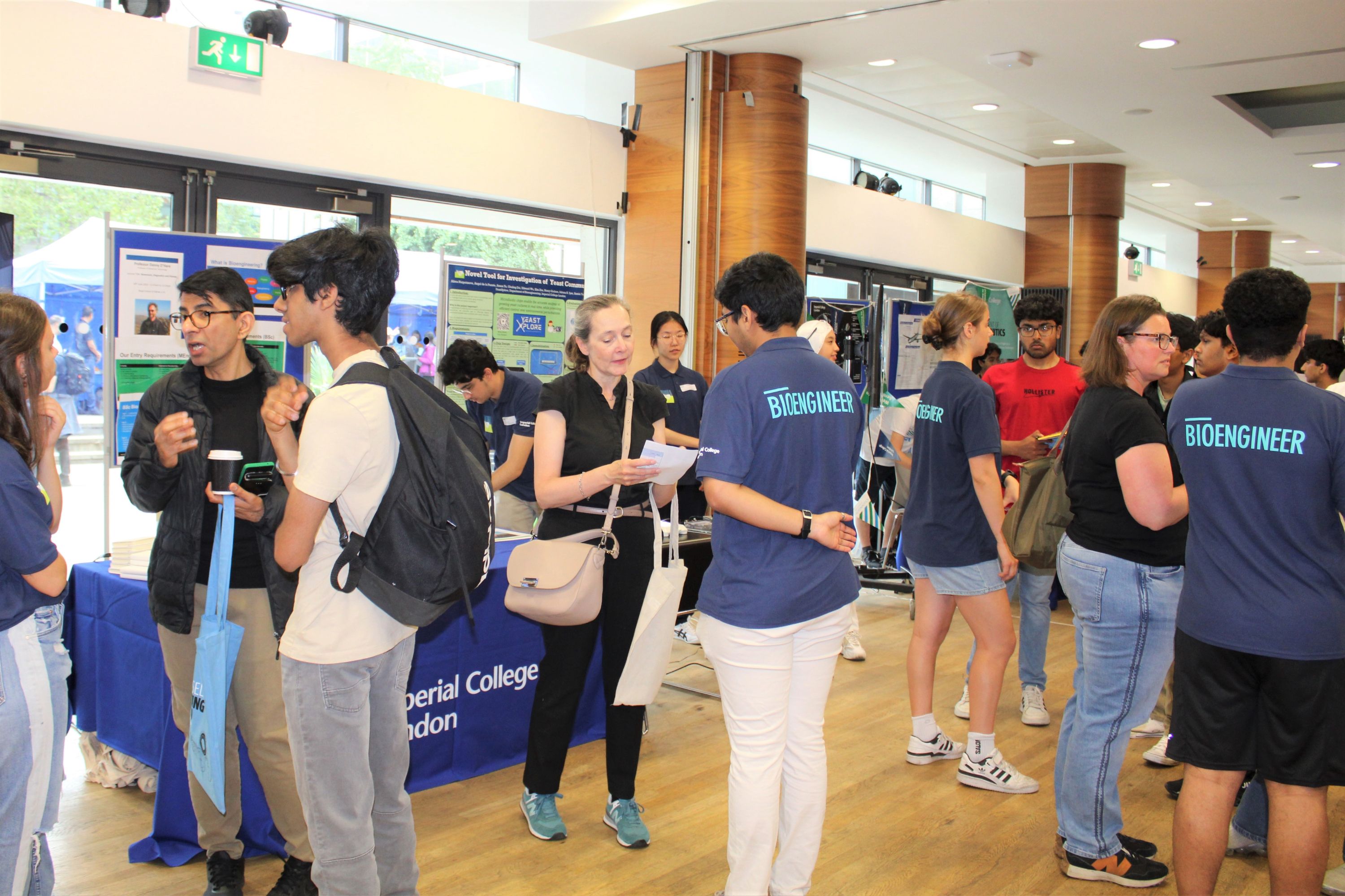 Student Ambassadors at Open Day