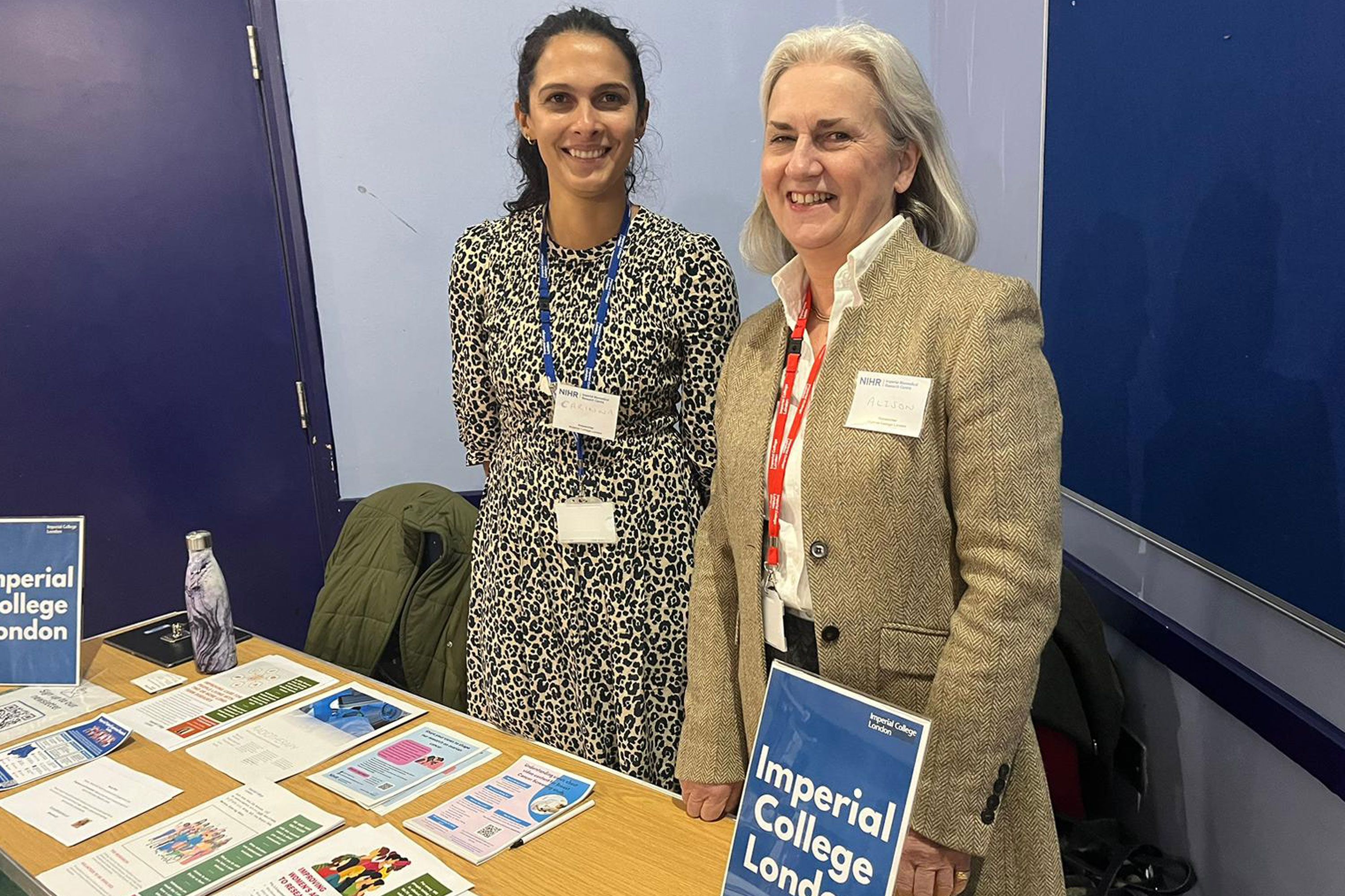 A picture of the Women's Health Network stand at the International Women's Day 2023 Community Roadshow