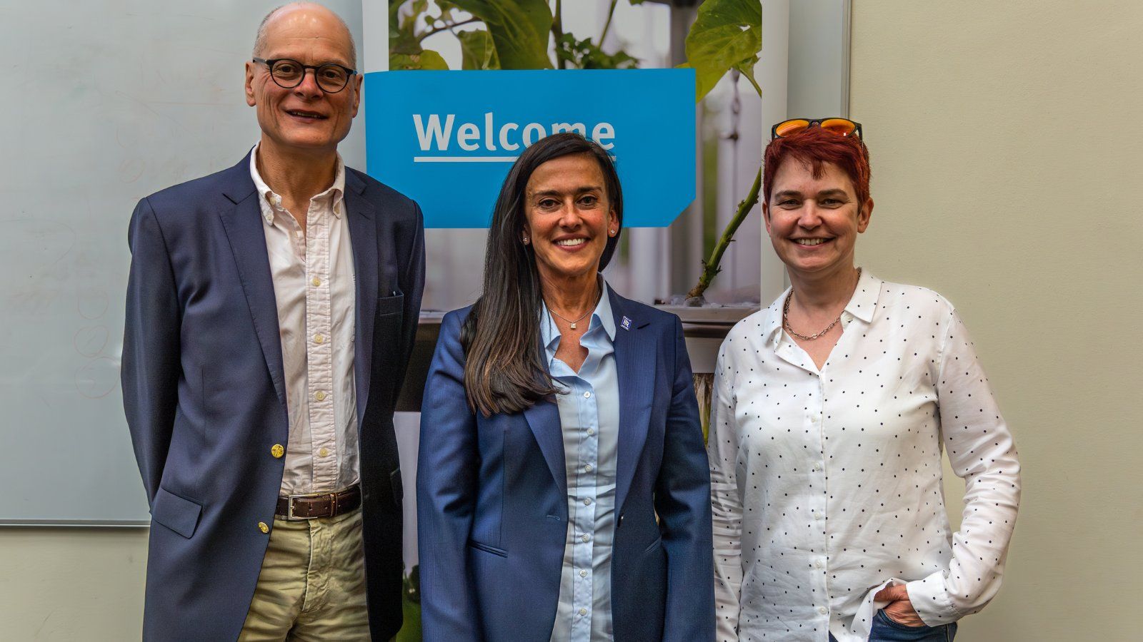 Professor Ryan with Grazia Vittadini, Rolls Royce CTO at the annual Athena lecture