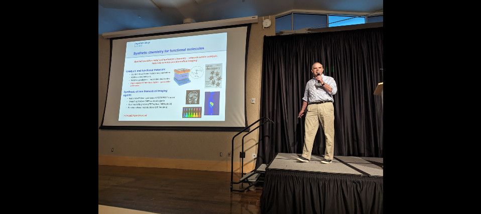 Prof. Nick Long at the 2024 ICCC conference in Colorado