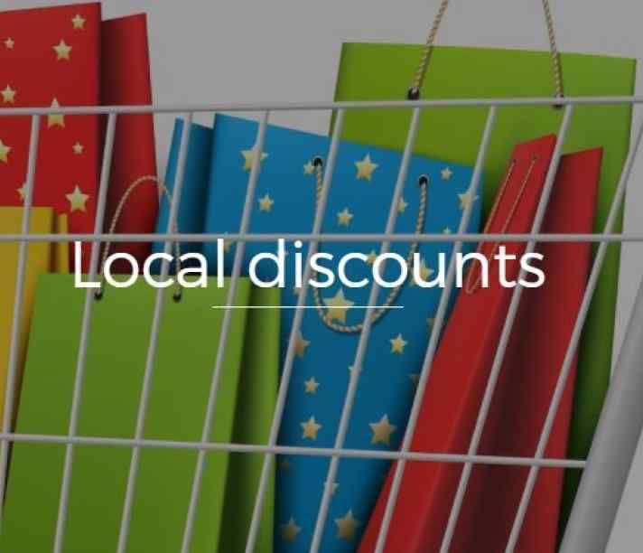 Local discounts