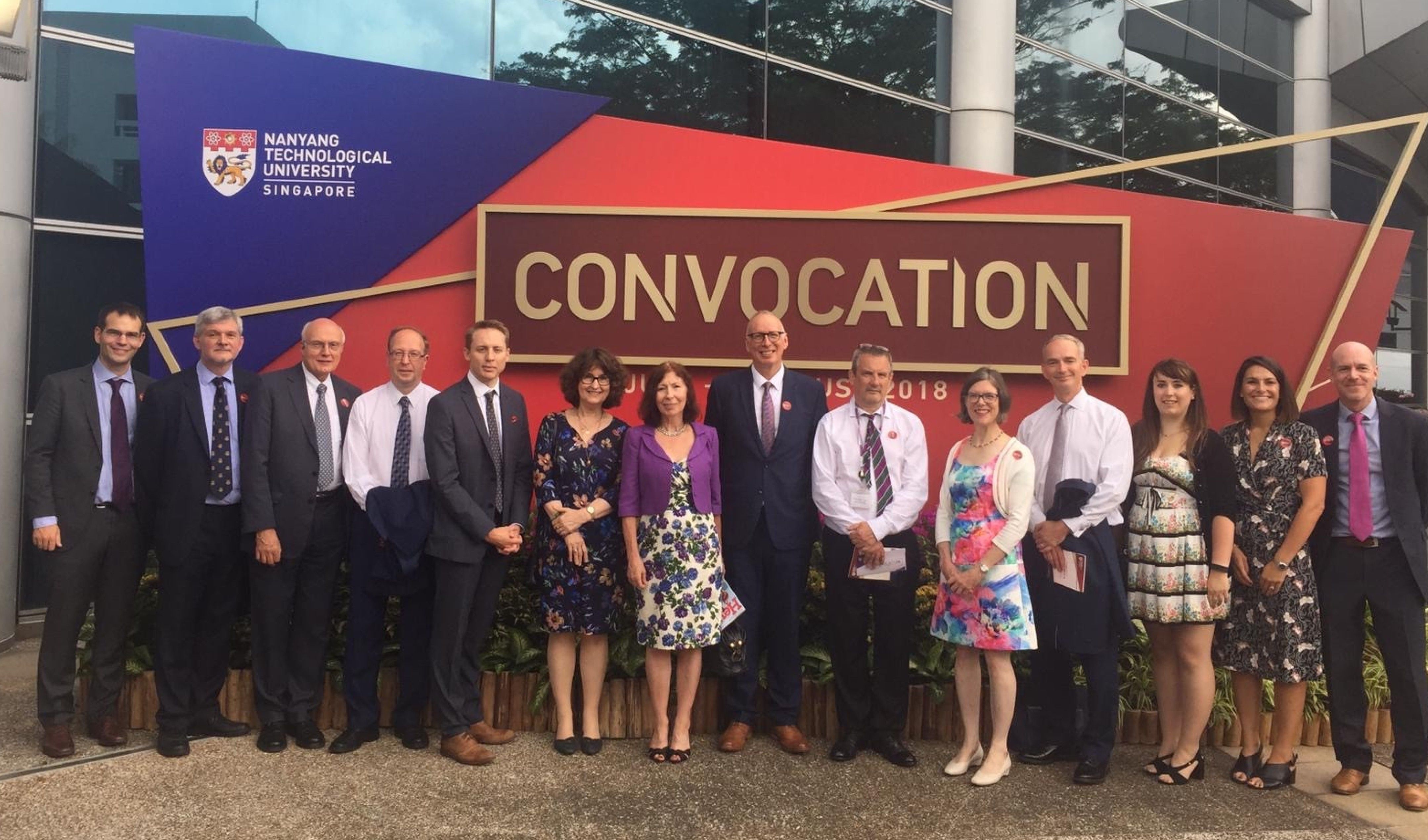 Imperial staff at LKCMedicine Convocation