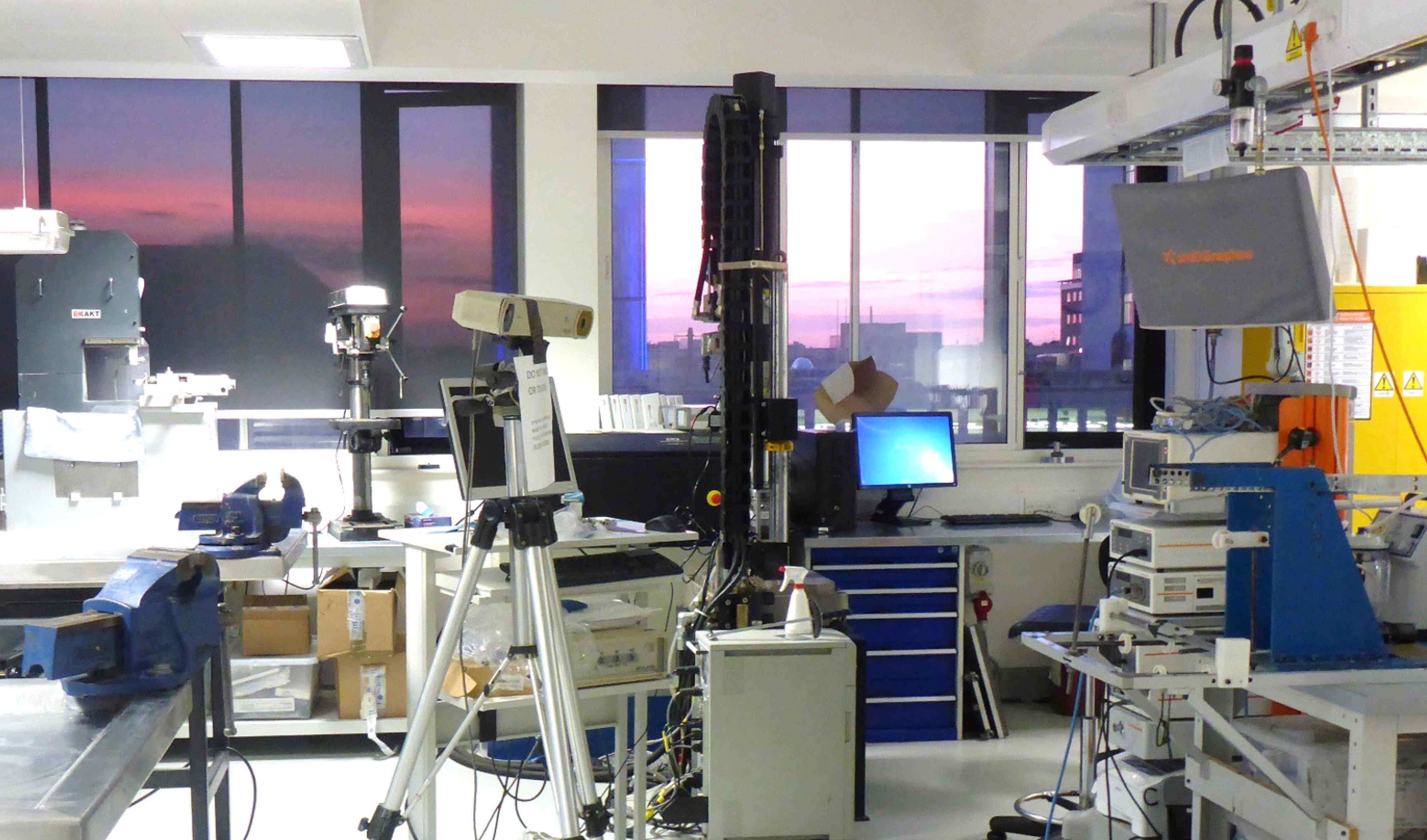 Lab at Dusk