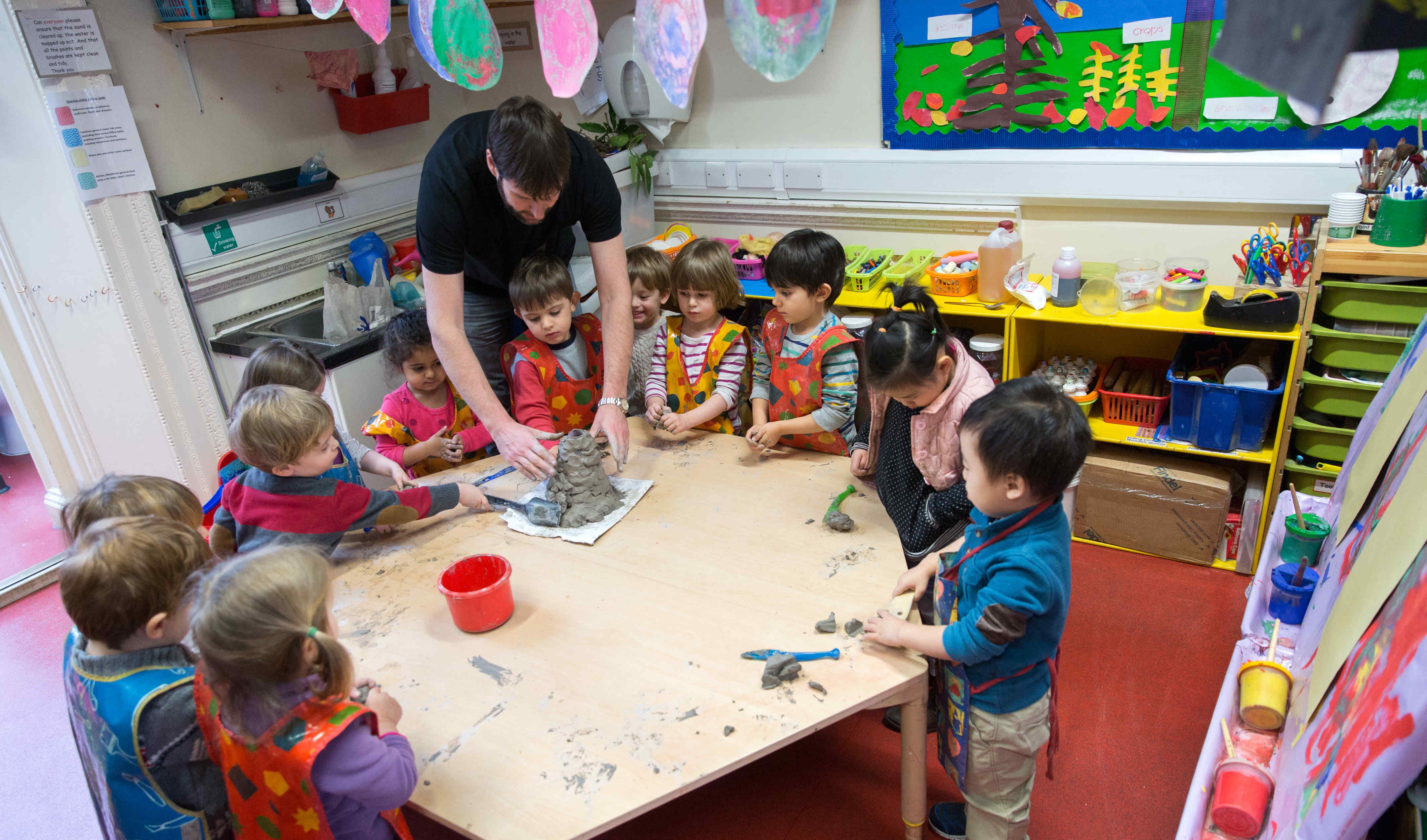 One of our three preschool rooms for children aged between 3 and 5 years