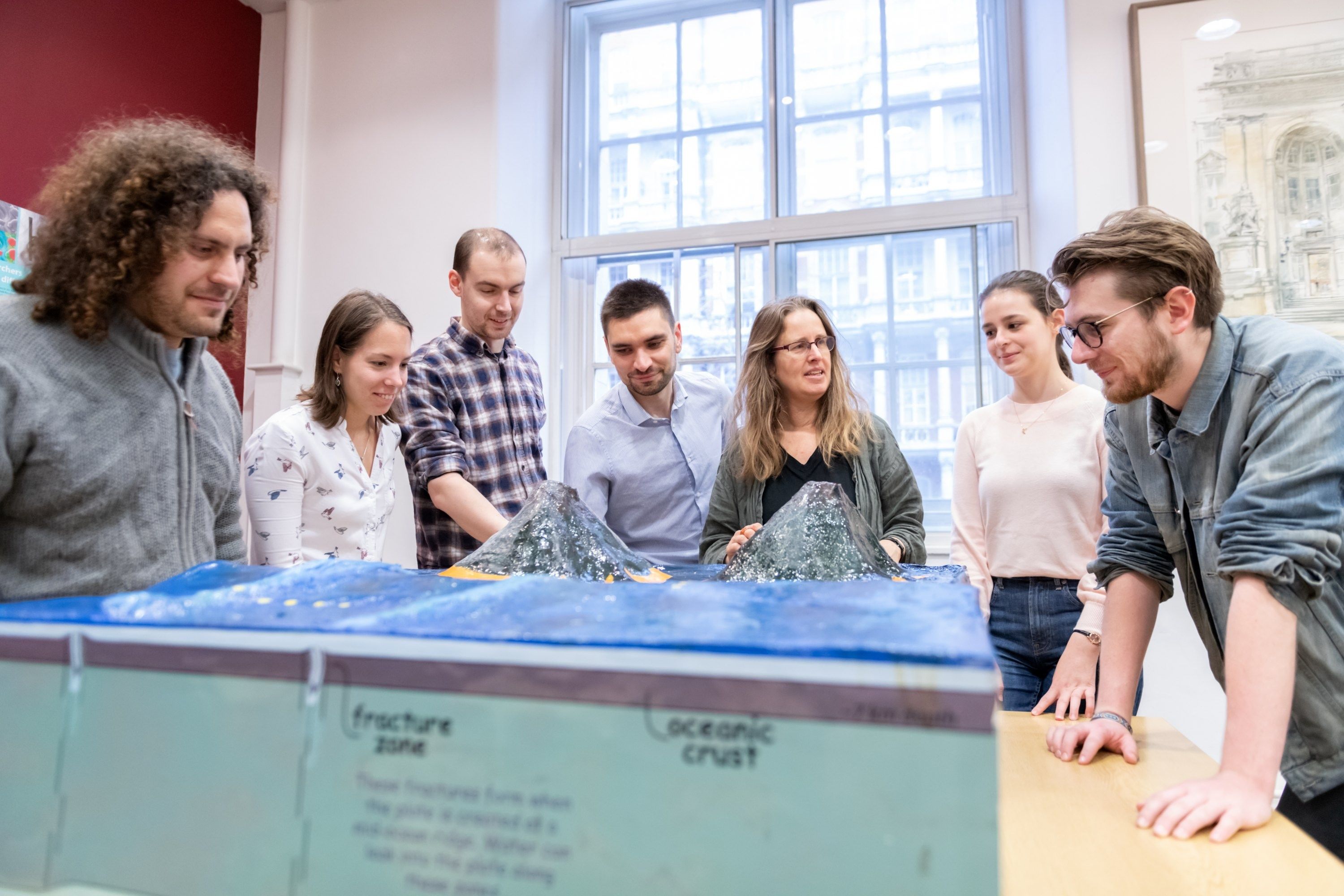 An earthquake engineering demonstration.