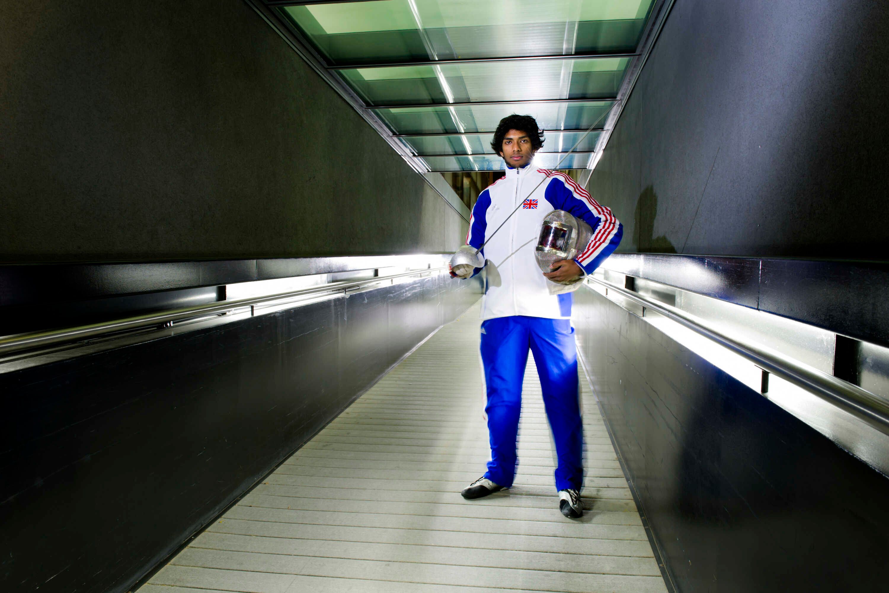 Maiyuran Ratneswaran, sports scholar and member of Great Britain senior men's sabre squad