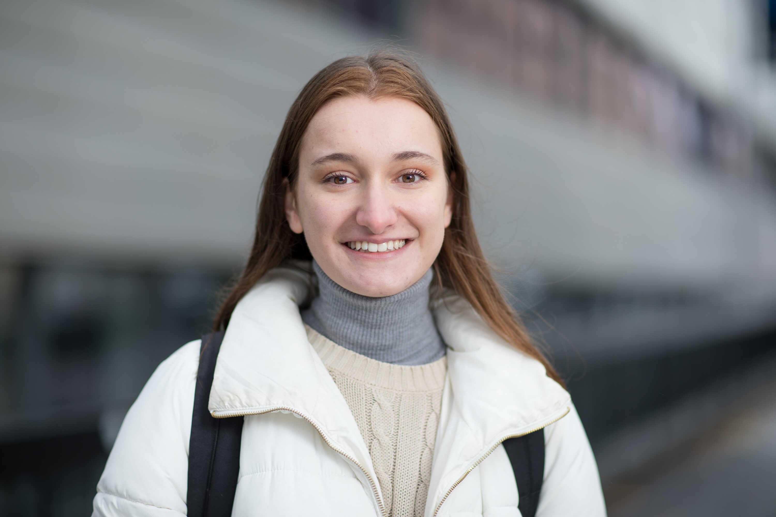 Portrait of Sofia, a physics student