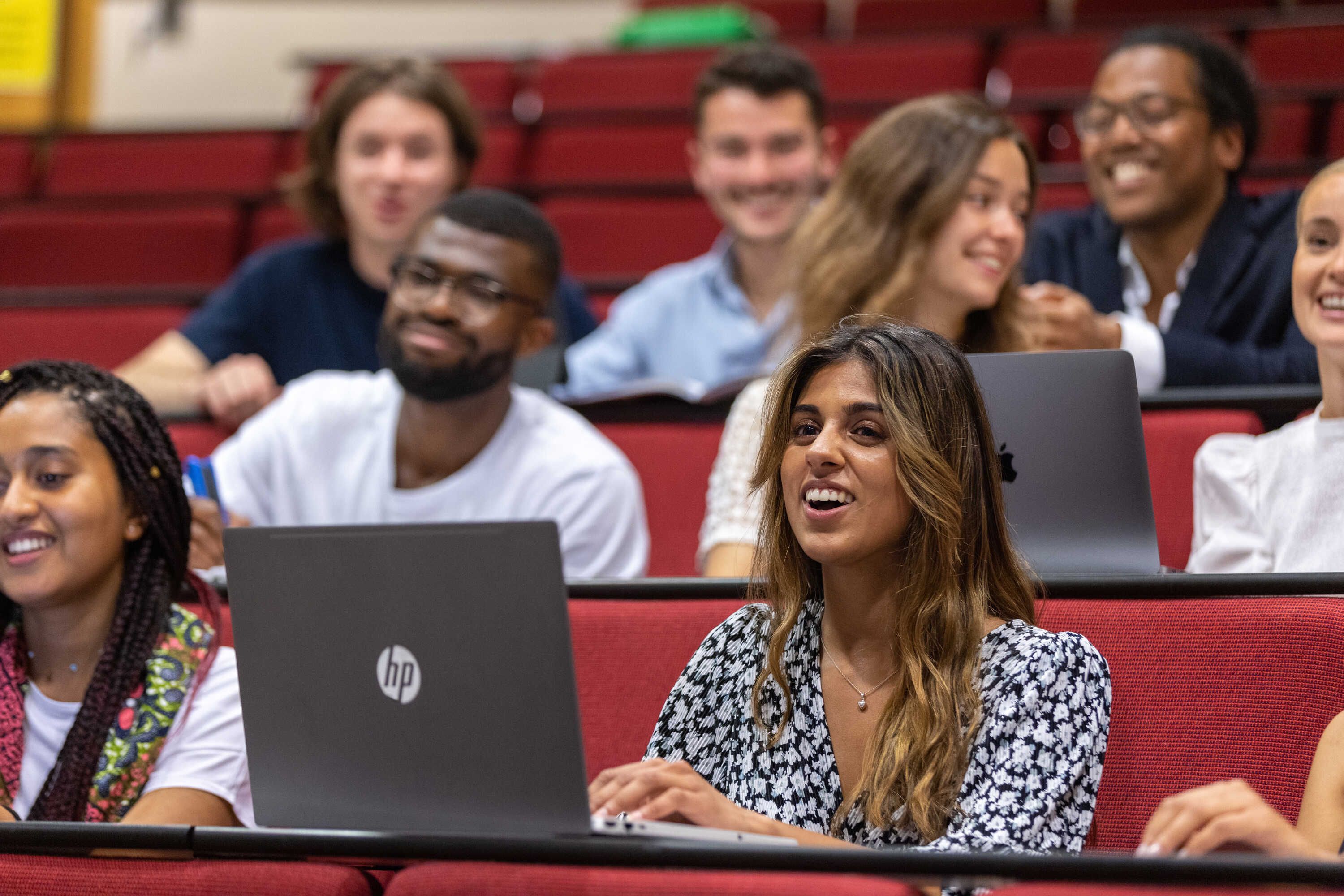 A lecture in Imperial College Business School