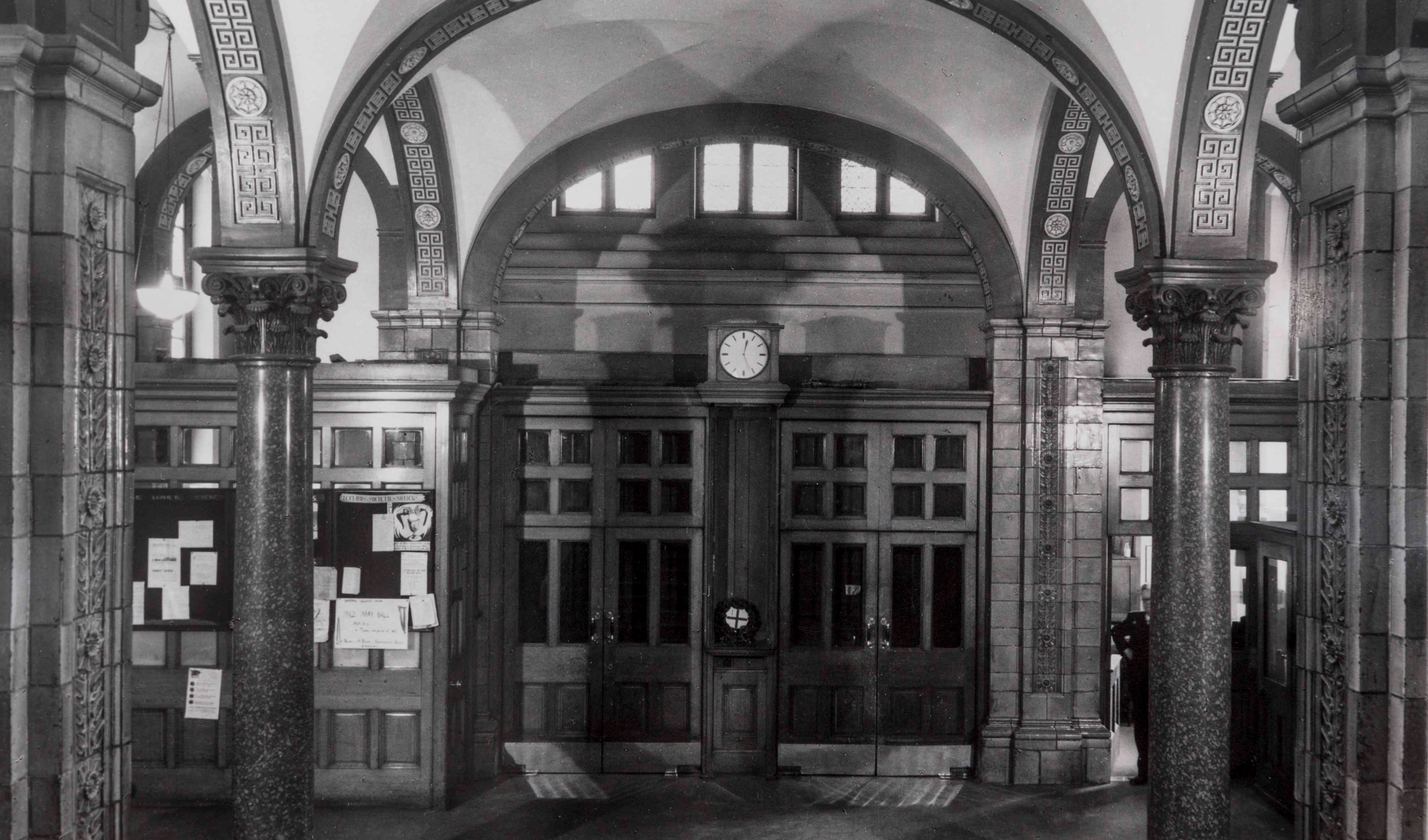 Interior of Waterhouse building